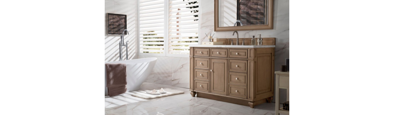 How Natural Wood Vanities Make Your Bathroom Pop